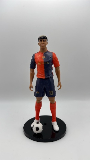 Ламин Ямал Барселона dpl shop Футболна фигурка на Ламин Ямал с екипа на Барселона и номер 19
